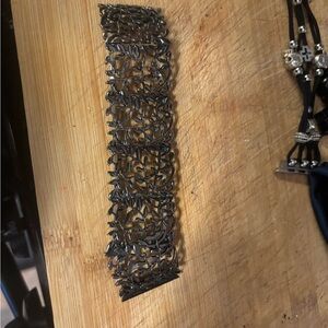 Apple Watch Band Siver Vines